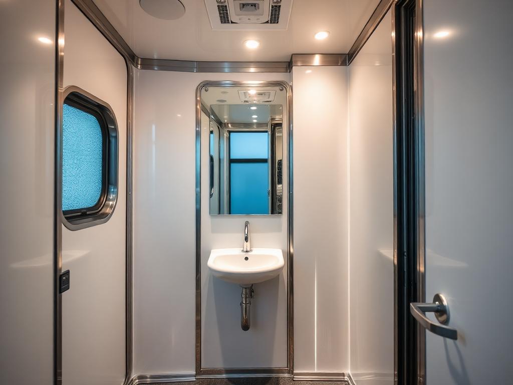 Luxury Restroom Trailers in Belding, MI